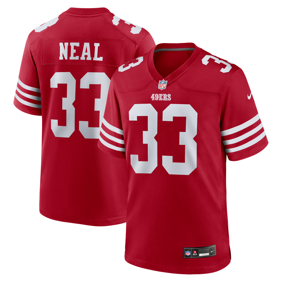 Siran Neal San Francisco 49ers Game Jersey - Scarlet