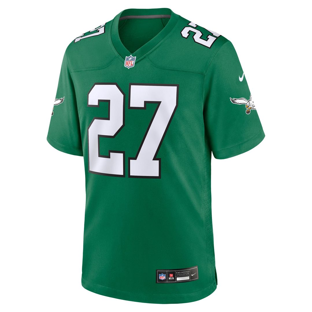 Quinyon Mitchell Philadelphia Eagles Game Jersey - Midnight Green