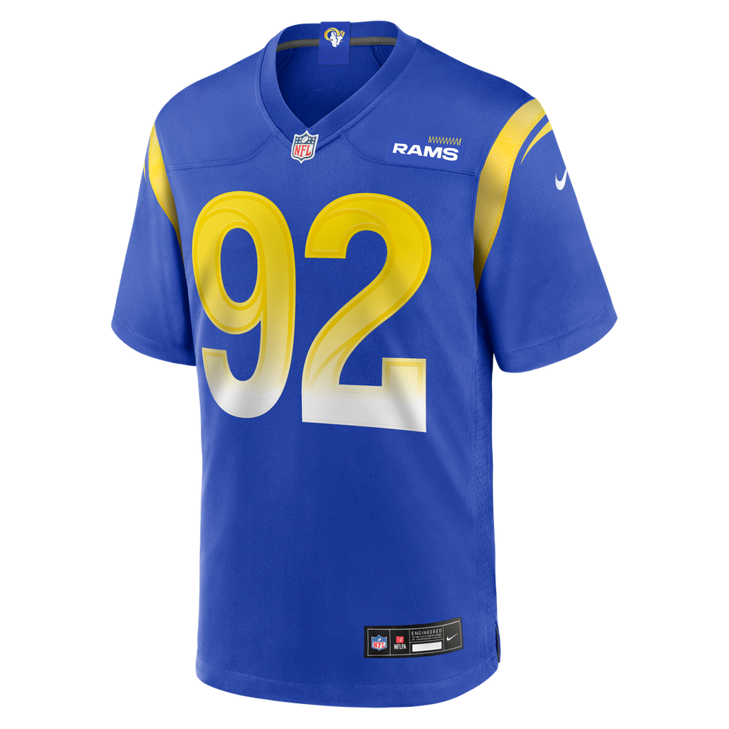 Harrison Mevis Los Angeles Rams Game Jersey - Royal Blue