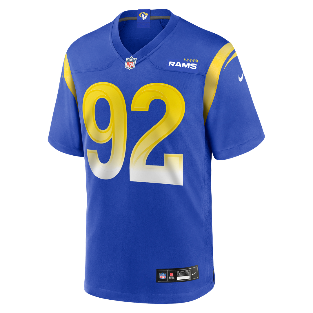 Harrison Mevis Los Angeles Rams Game Jersey - Royal Blue
