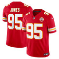 Chris Jones Kansas City Chiefs Vapor F.U.S.E. Stitched Limited Jersey - Red