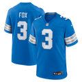 Jack Fox Detroit Lions Game Jersey - Blue