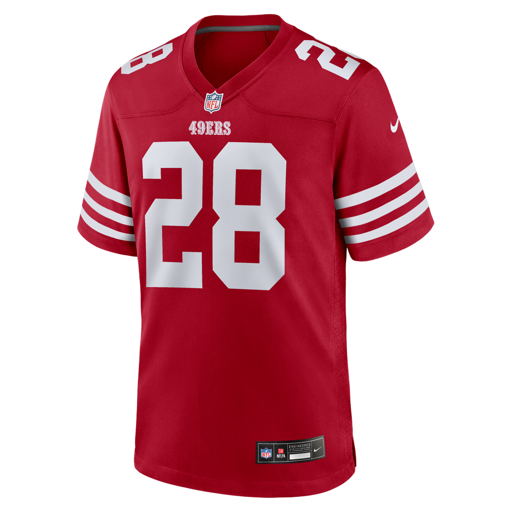 Darrell Luter Jr. San Francisco 49ers Game Jersey - Scarlet