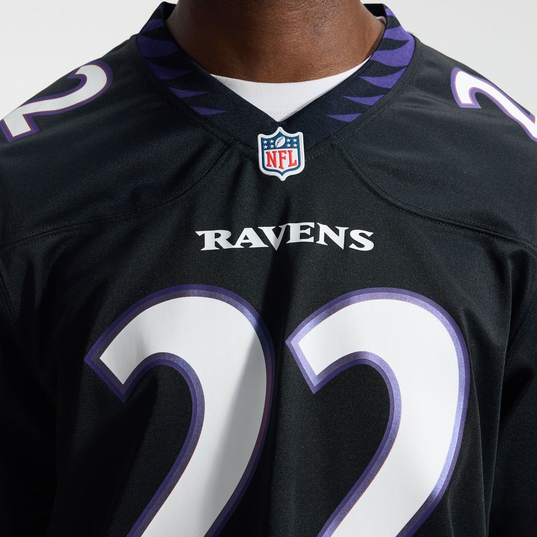 Derrick Henry Baltimore Ravens Alternate Game Jersey - Black