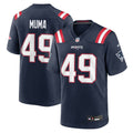 Chad Muma New England Patriots Game Jersey - Navy