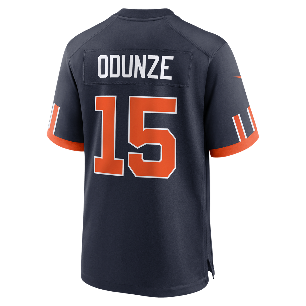 Rome Odunze Chicago Bears 2026 Rivalries Collection Game Jersey - Navy