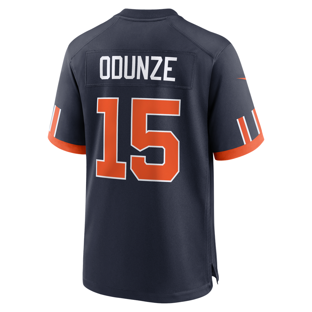 Rome Odunze Chicago Bears 2026 Rivalries Collection Game Jersey - Navy