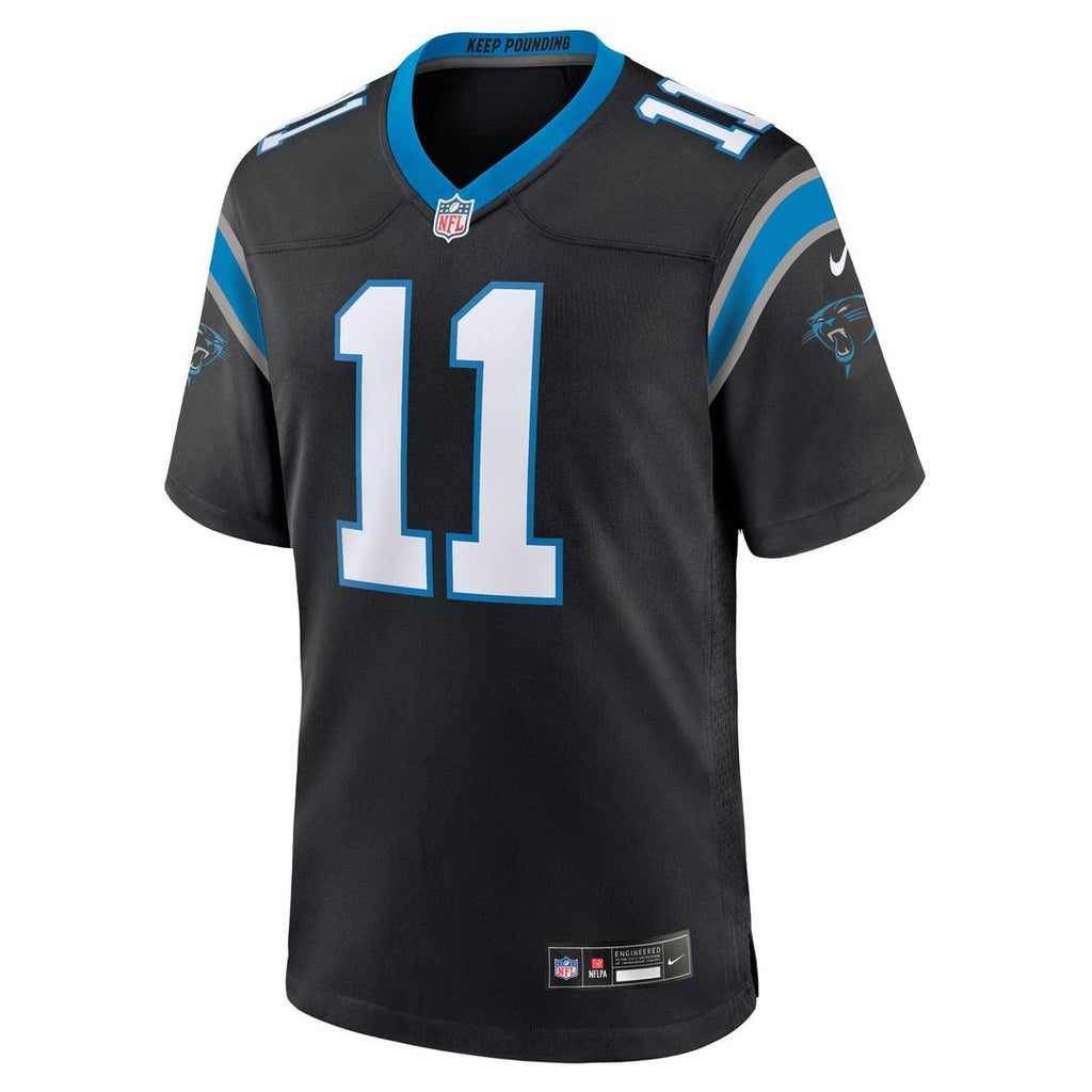 Nic Scourton Carolina Panthers Game Jersey - Black