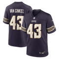 Andrew Van Ginkel Minnesota Vikings 2026 Rivalries Collection Game Jersey - Purple