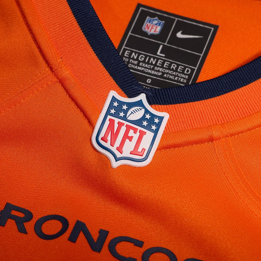Luke Wattenberg Denver Broncos Game Jersey - Orange