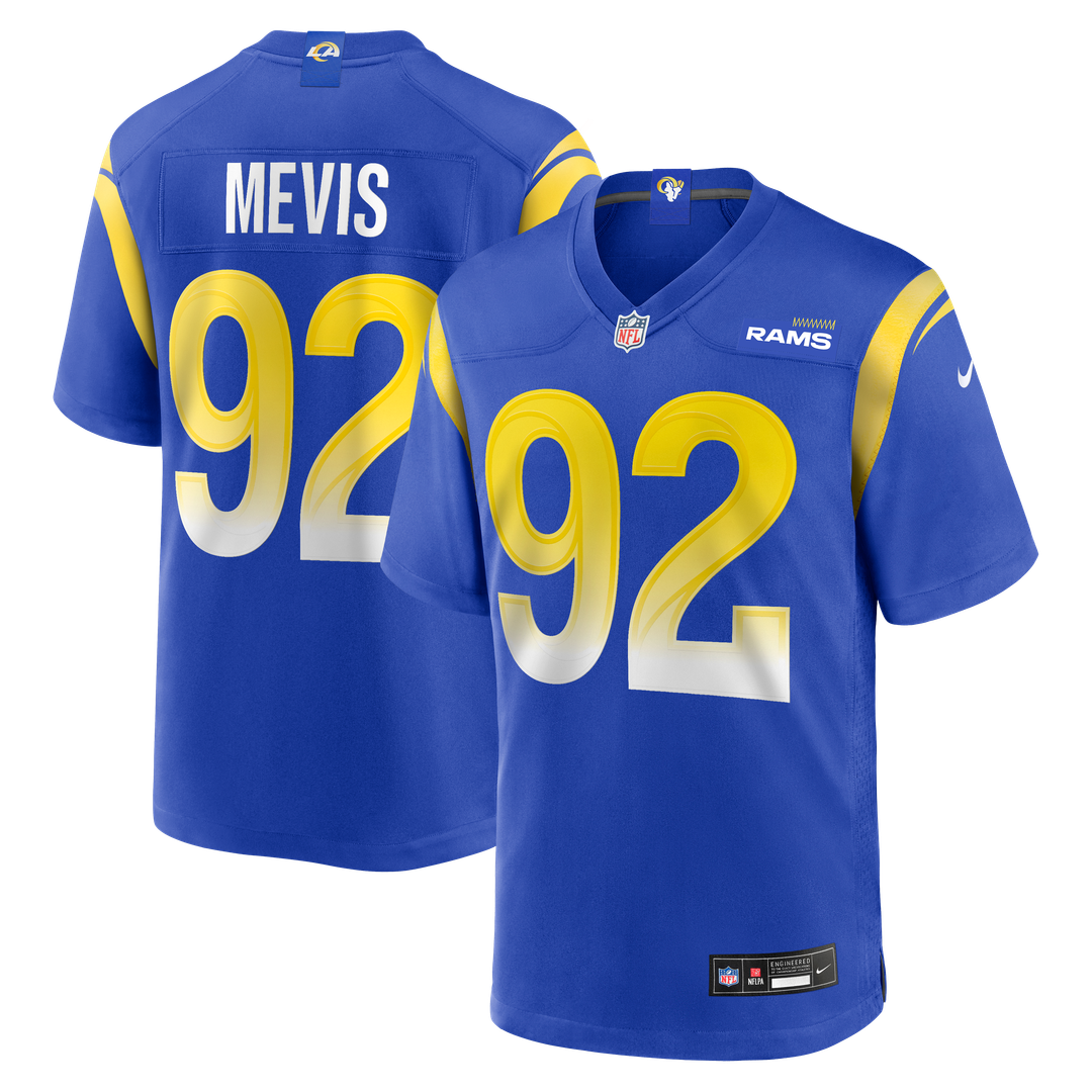Harrison Mevis Los Angeles Rams Game Jersey - Royal Blue
