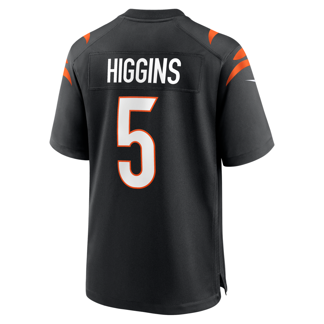 Tee Higgins Cincinnati Bengals Game Jersey - Black