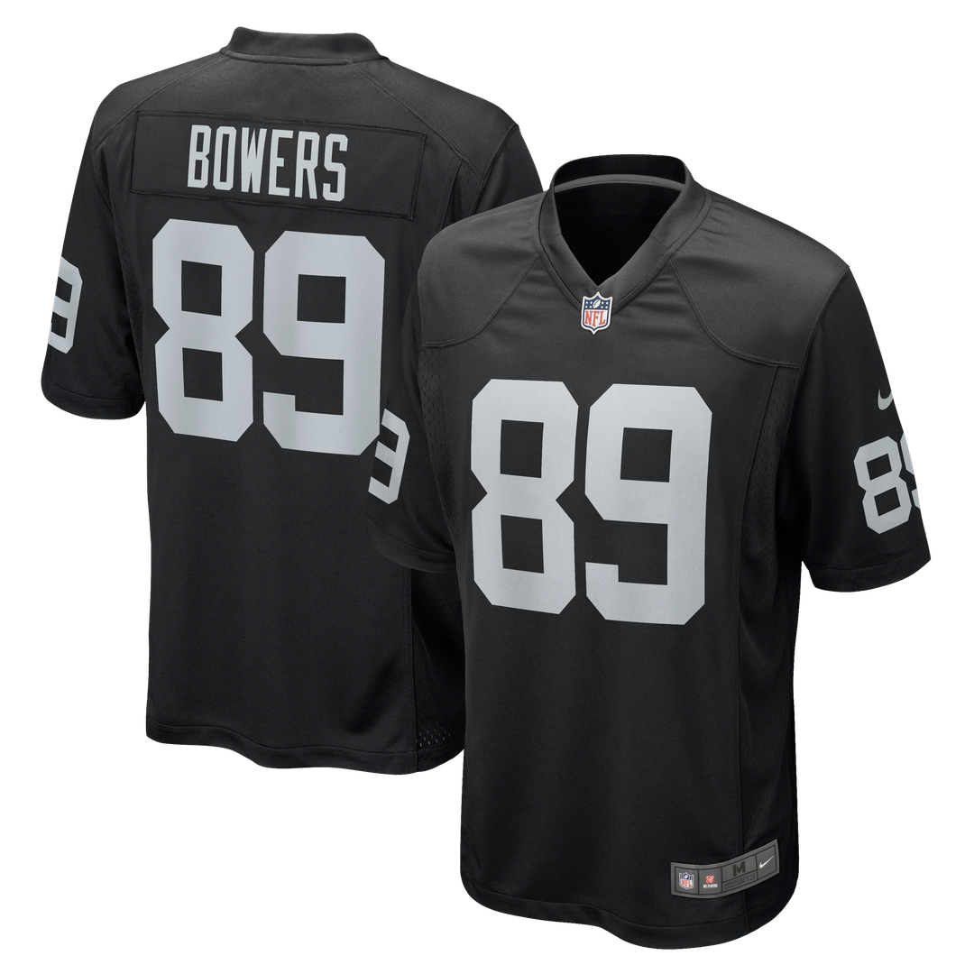 Brock Bowers Las Vegas Raiders Game Jersey - Black