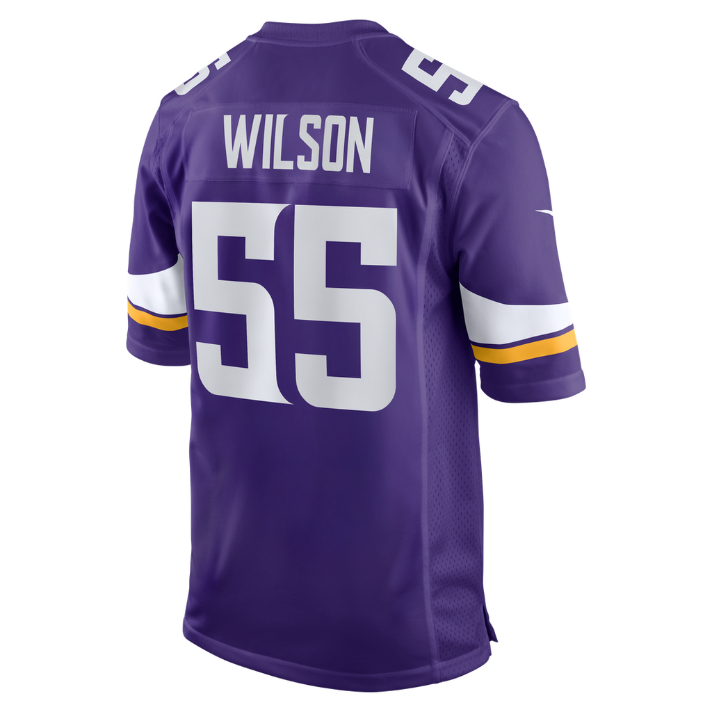 Eric Wilson Minnesota Vikings Game Jersey - Purple