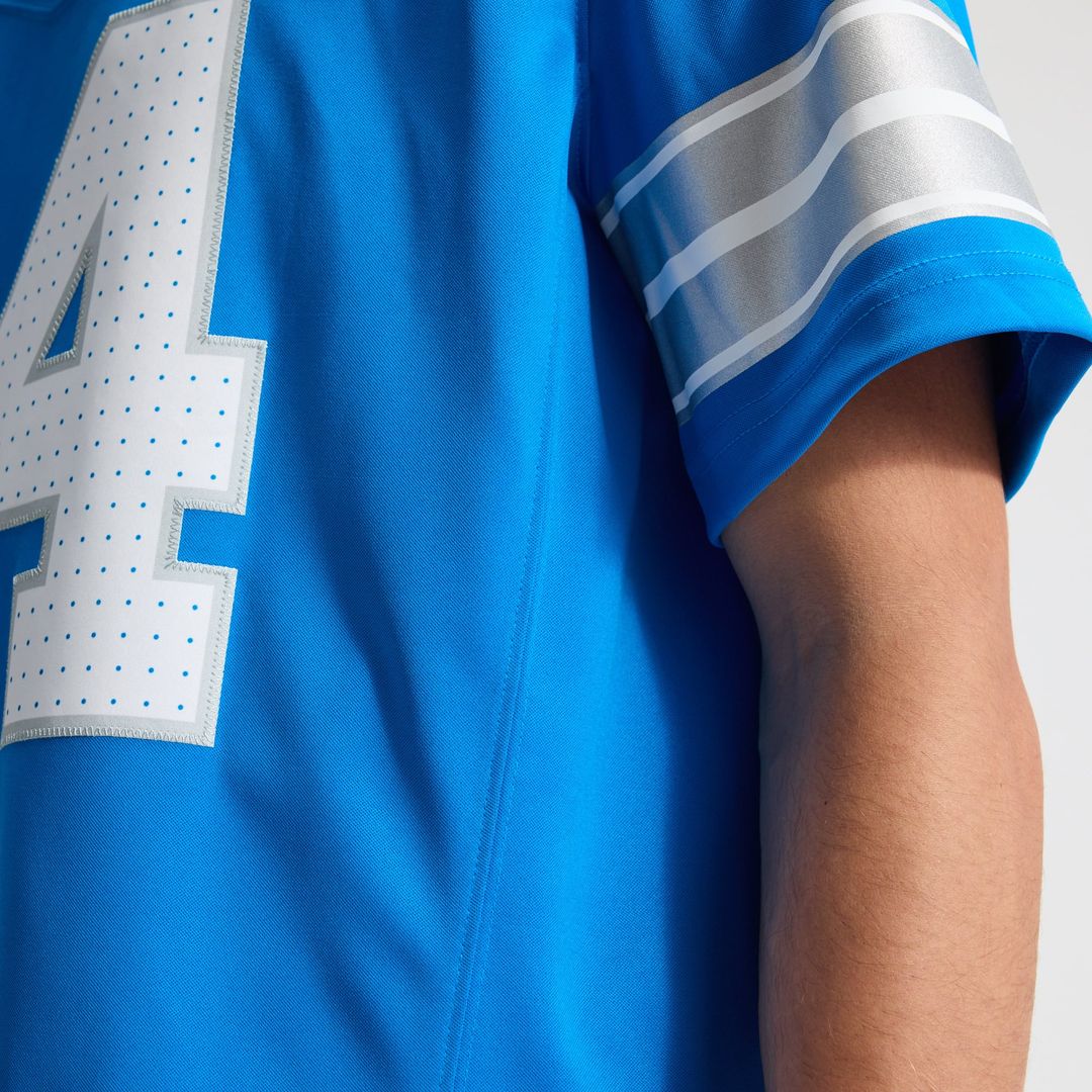 Amon-Ra St. Brown Detroit Lions Vapor F.U.S.E. Stitched Limited Jersey - Blue