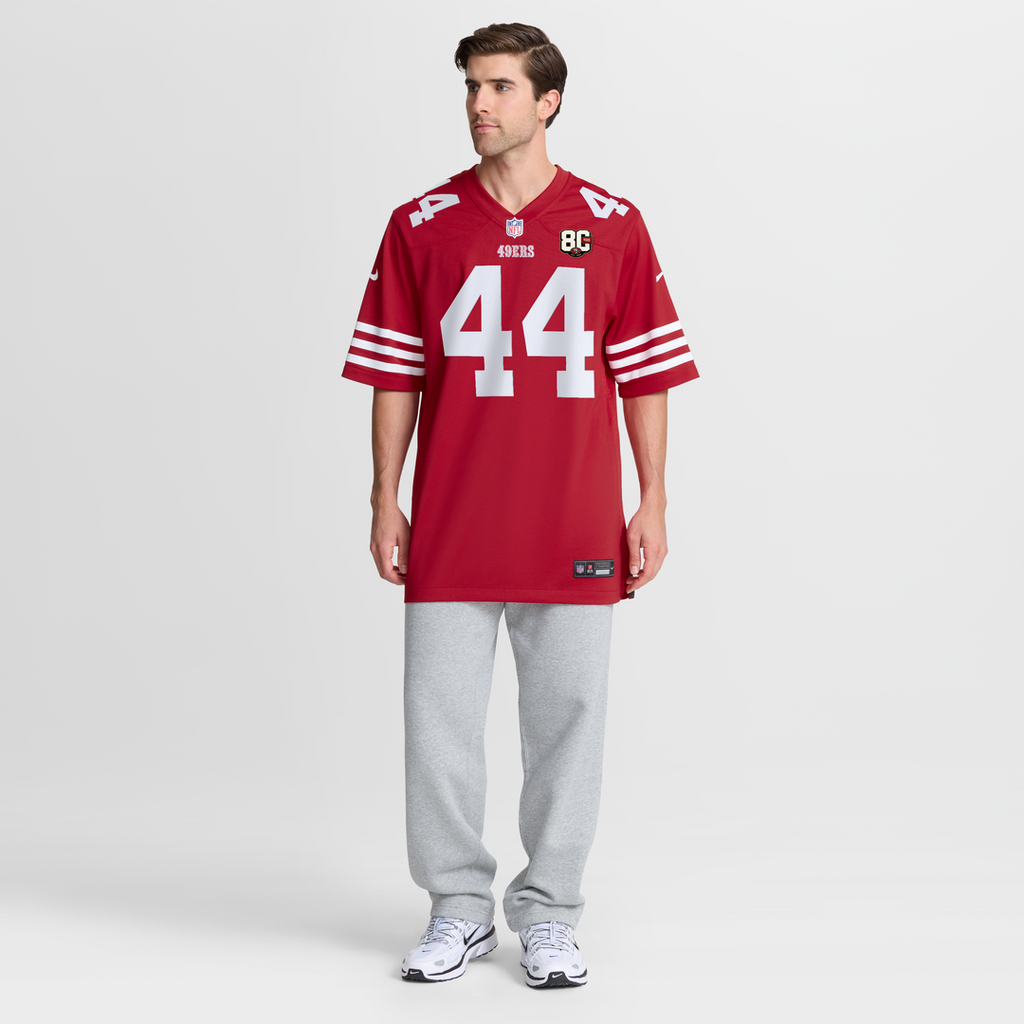 Kyle Juszczyk San Francisco 49ers 80th Anniversary Game Jersey - Scarlet