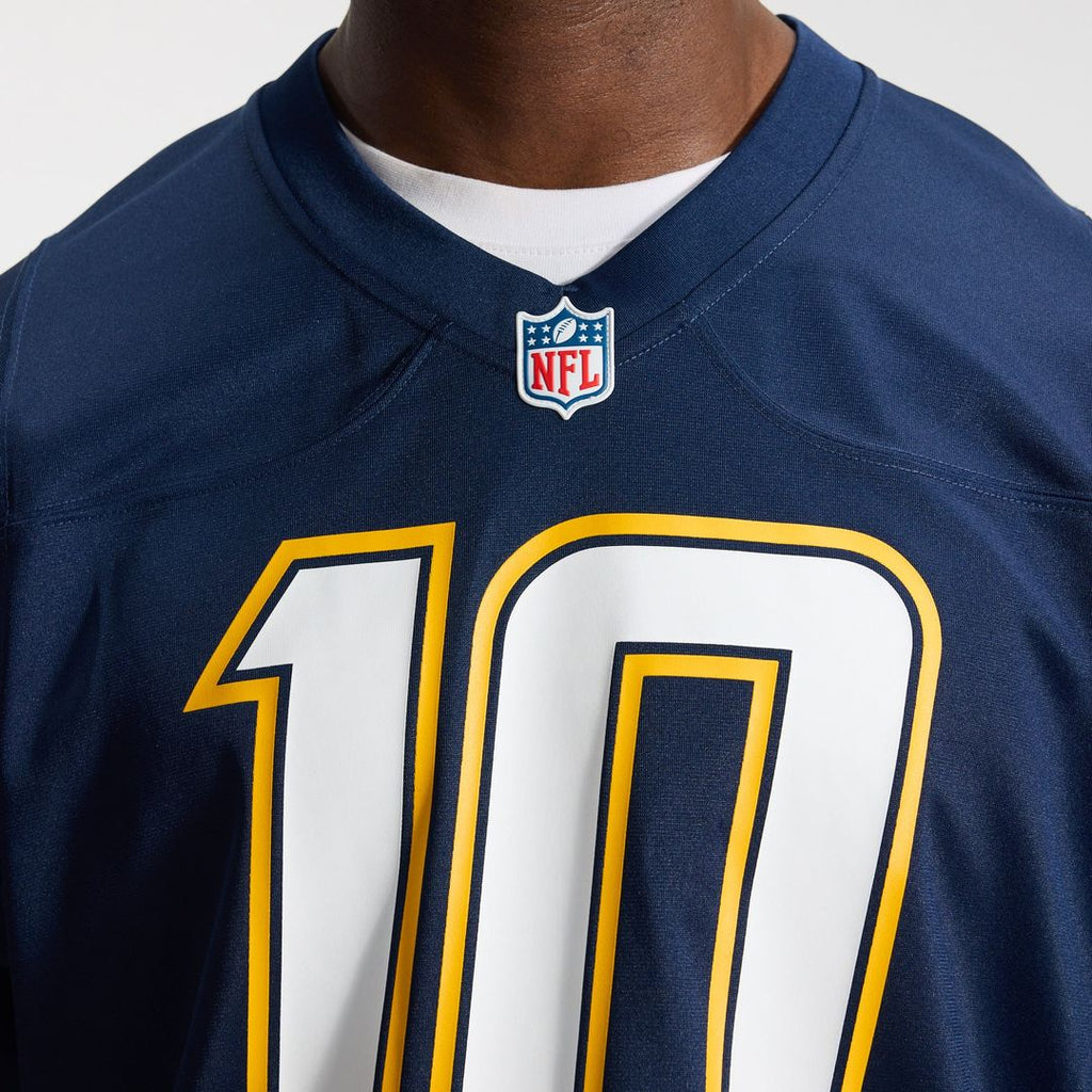 Justin Herbert Los Angeles Chargers Alternate Super Chargers Game Jersey - Navy