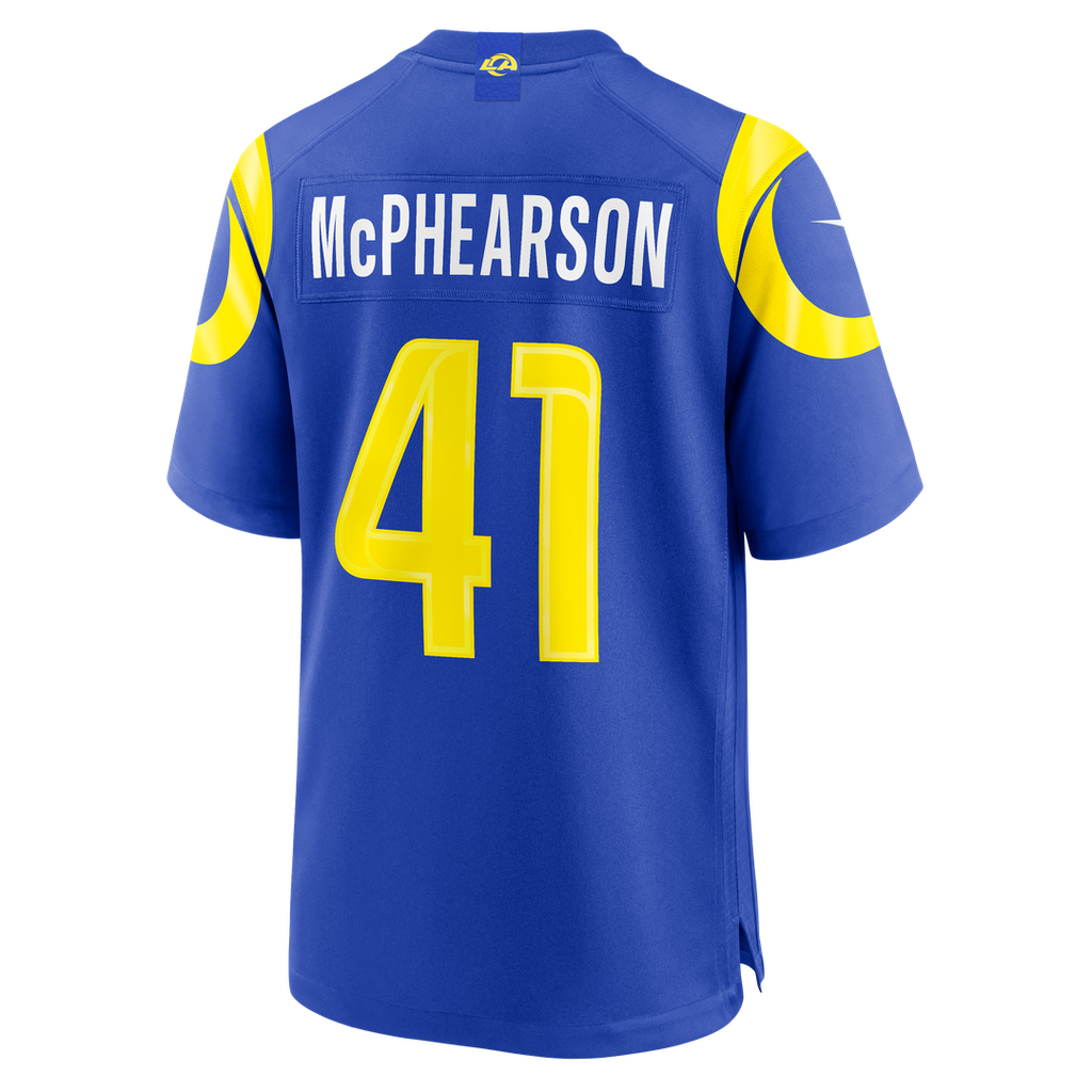 Zech McPhearson Los Angeles Rams Game Jersey - Royal Blue