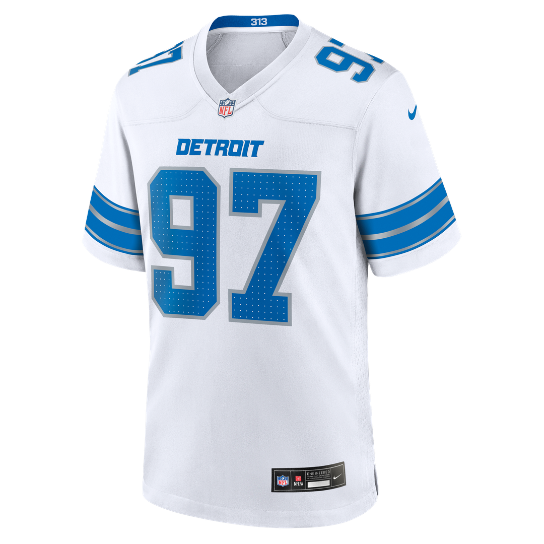 Aidan Hutchinson Detroit Lions 2nd Alternate Game Jersey - Black