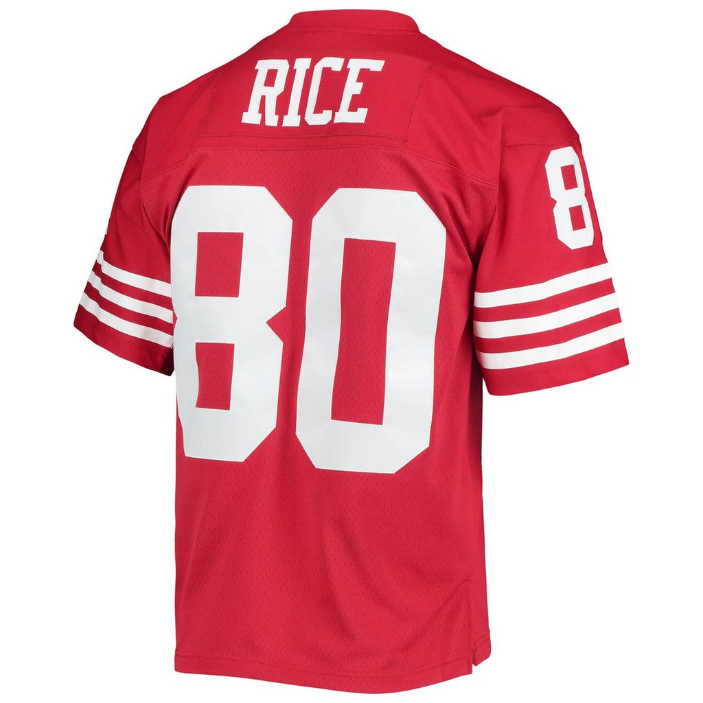 Jerry Rice San Francisco 49ers Legacy Replica Jersey - Scarlet