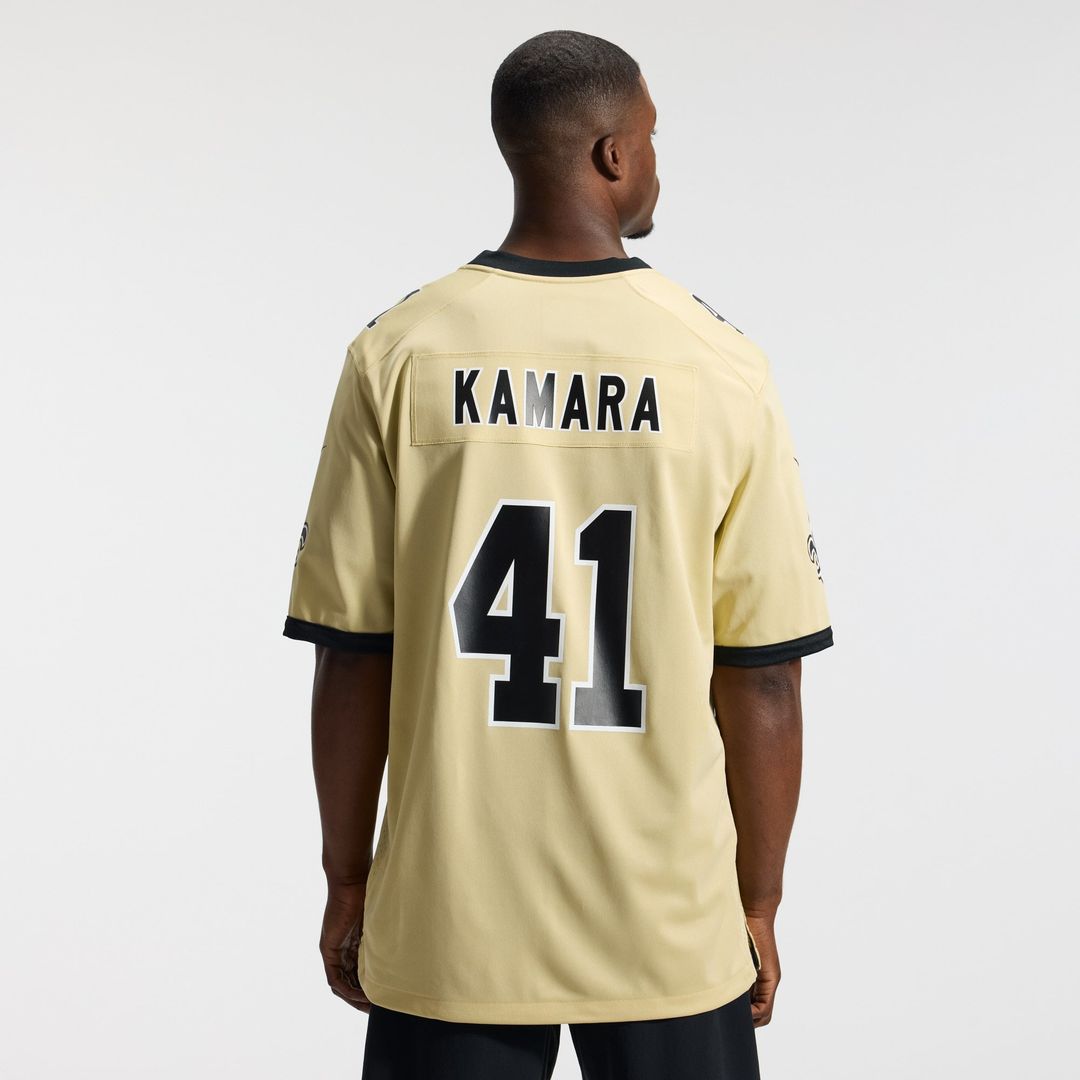 Alvin Kamara New Orleans Saints Game Jersey - Black