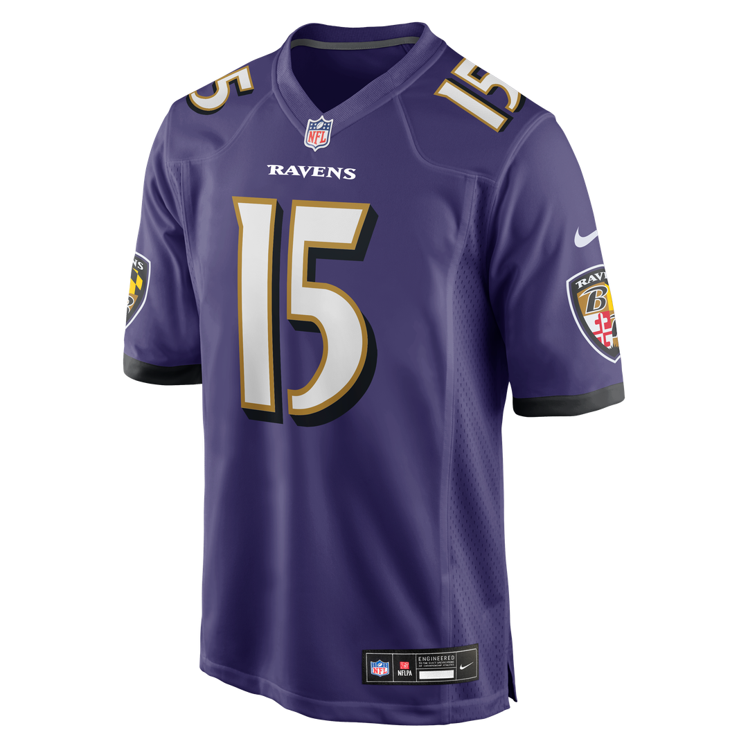 Cooper Rush Baltimore Ravens Game Jersey - Purple