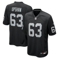 Gene Upshaw Las Vegas Raiders Game Jersey - Black