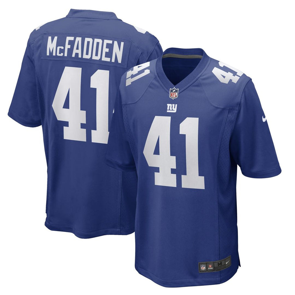 Micah McFadden New York Giants Game Jersey - Royal Blue
