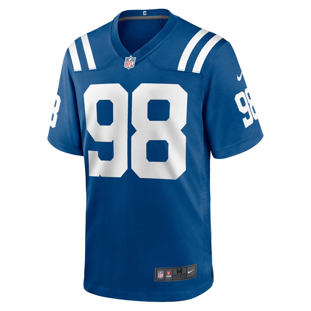 Tony Siragusa Indianapolis Colts Alternate Game Jersey - Blue
