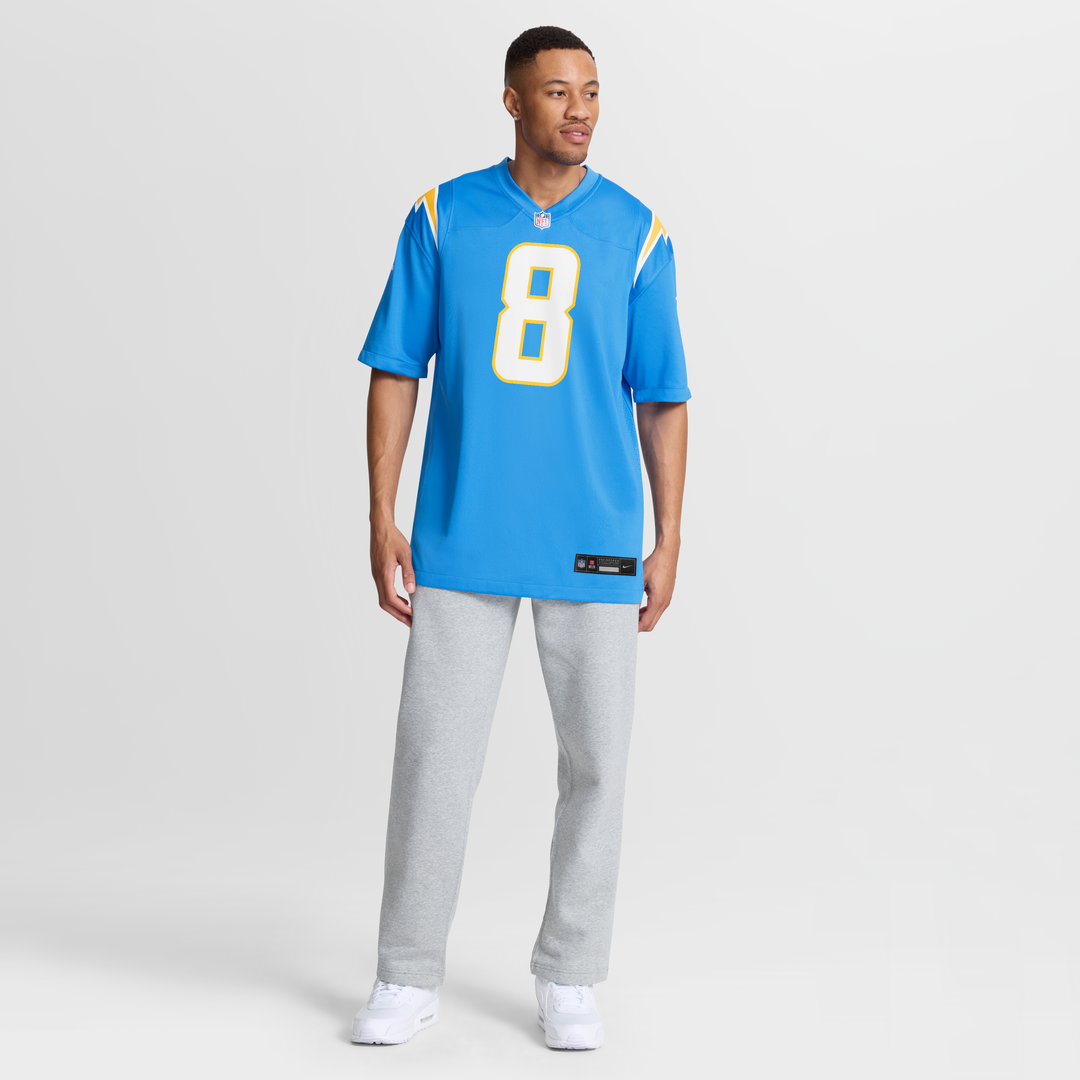 Omarion Hampton Los Angeles Chargers Alternate Charger Power Game Jersey - Gold
