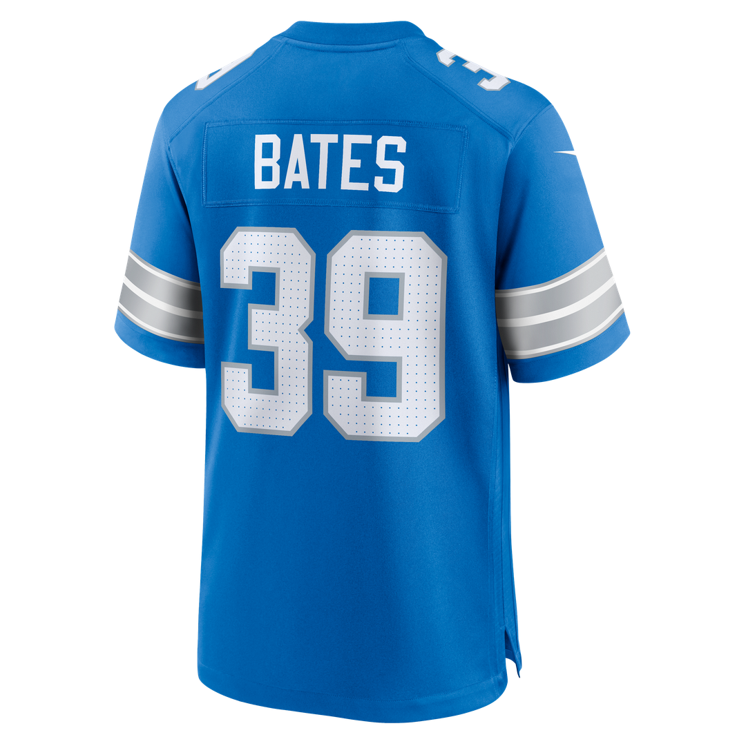 Jake Bates Detroit Lions Game Jersey - Blue