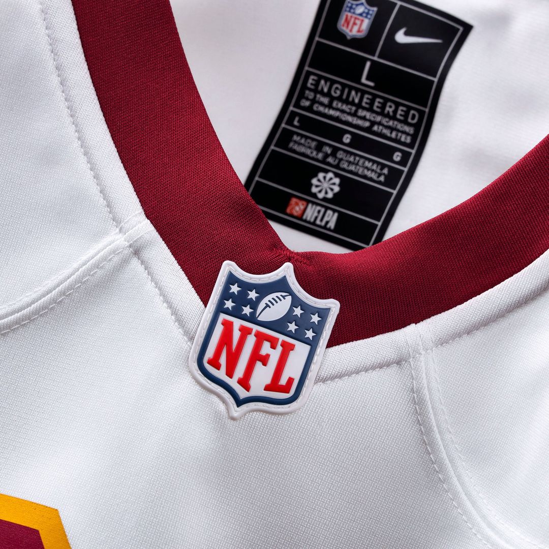 Mike Sainristil Washington Commanders Game Super Bowl Era Jersey - White