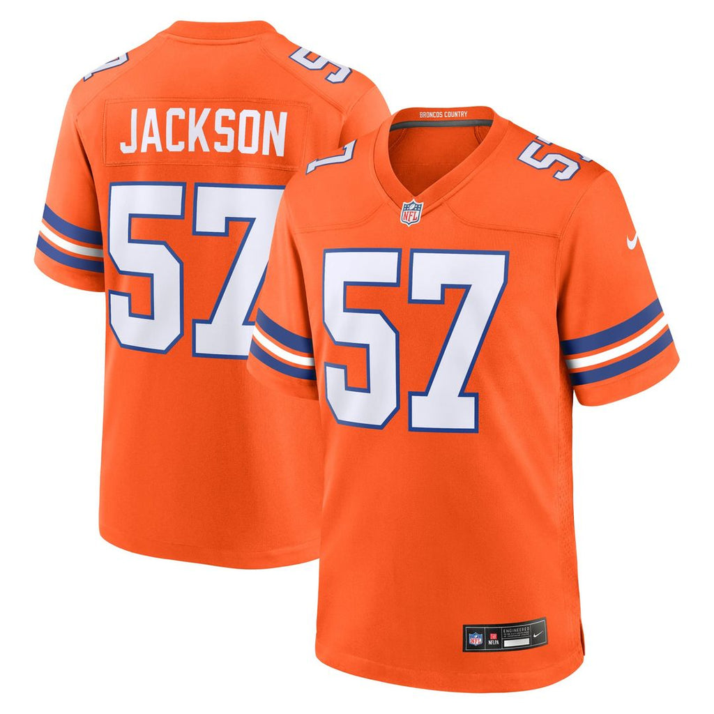 Tom Jackson Denver Broncos Alternate Game Jersey - Orange