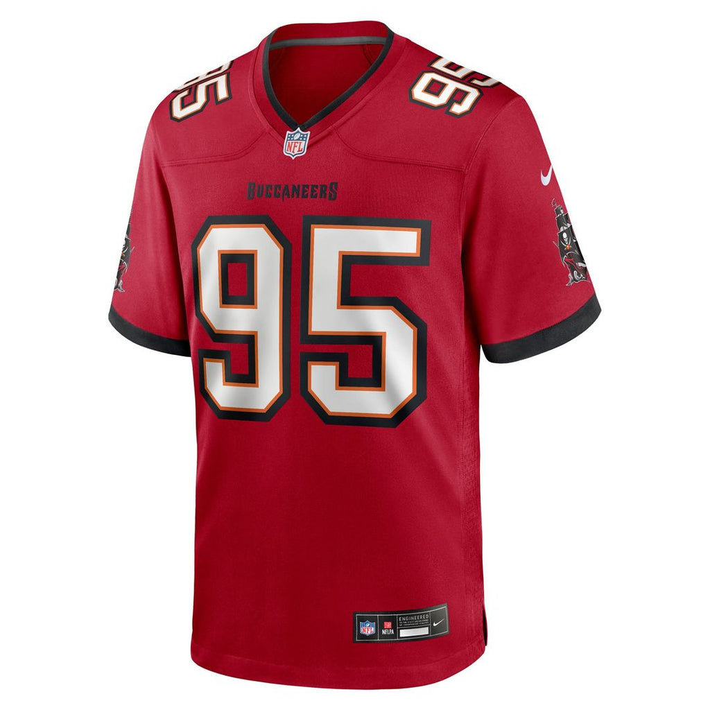 Elijah Roberts Tampa Bay Buccaneers Game Jersey - Red