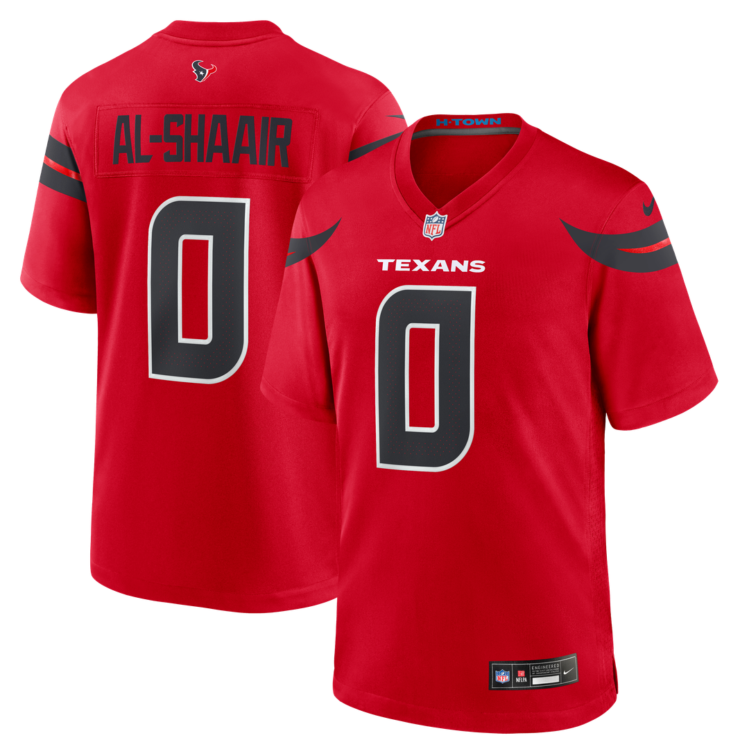 Azeez Al-Shaair Houston Texans Game Jersey - Navy