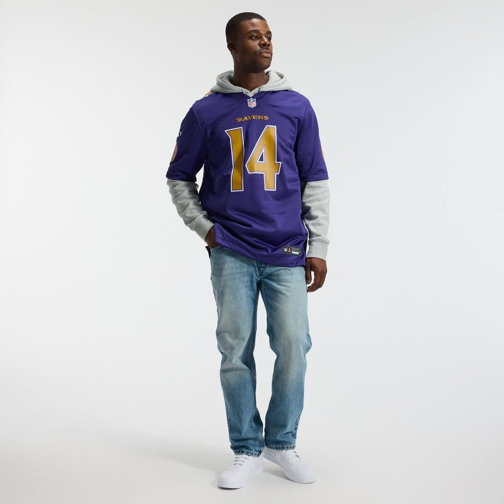 Kyle Hamilton Baltimore Ravens Alternate Game Jersey - Purple