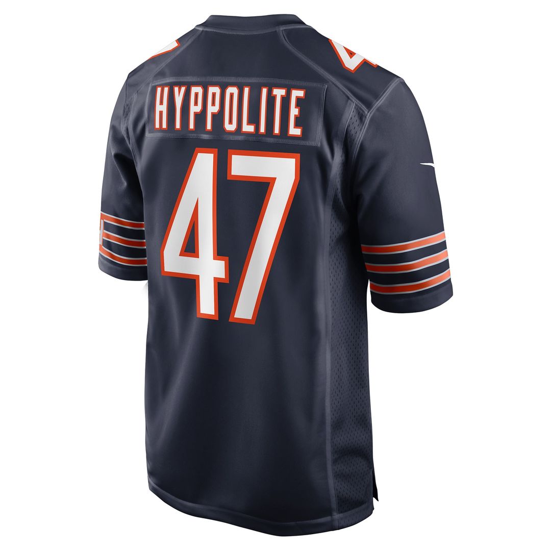 Ruben Hyppolite II Chicago Bears Game Jersey - Navy