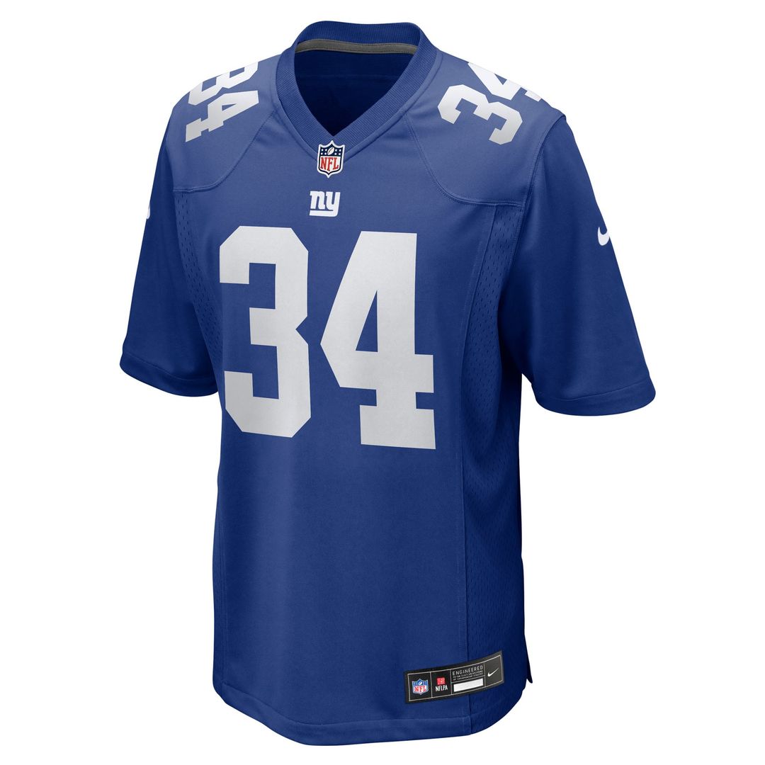 Beau Brade New York Giants Game Jersey - Royal Blue