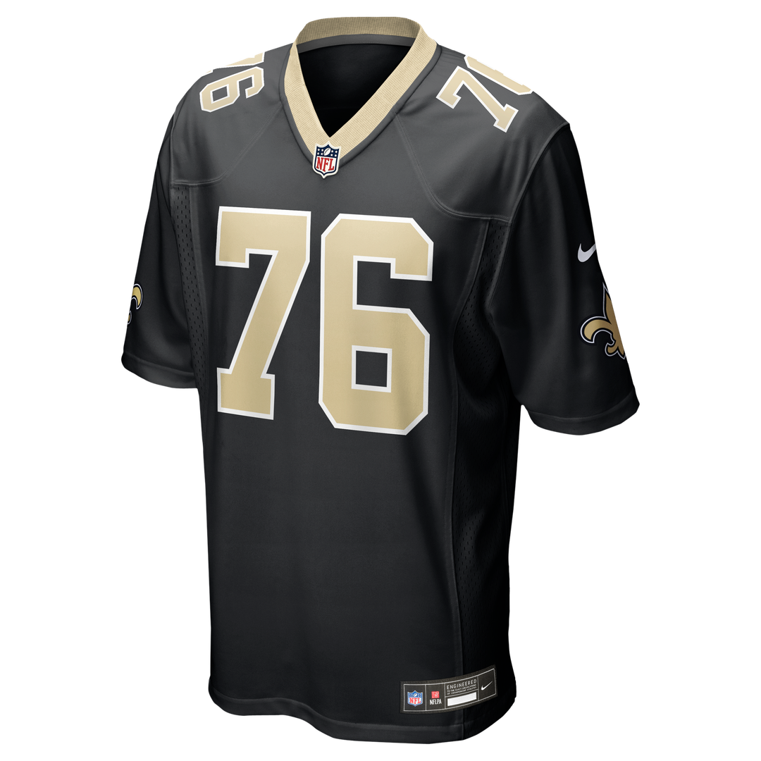 Will Clapp New Orleans Saints Game Jersey - Black
