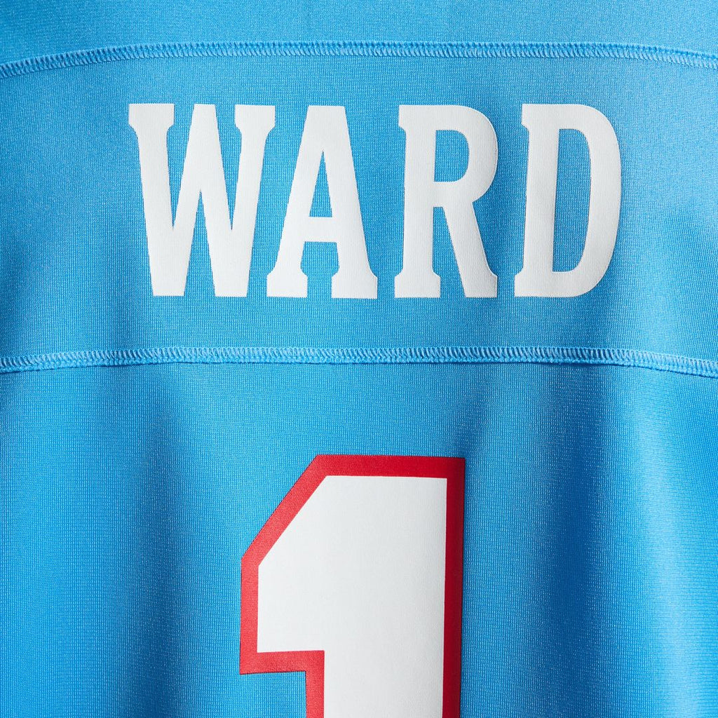 Cameron Ward Tennessee Titans Game Jersey - Light Blue
