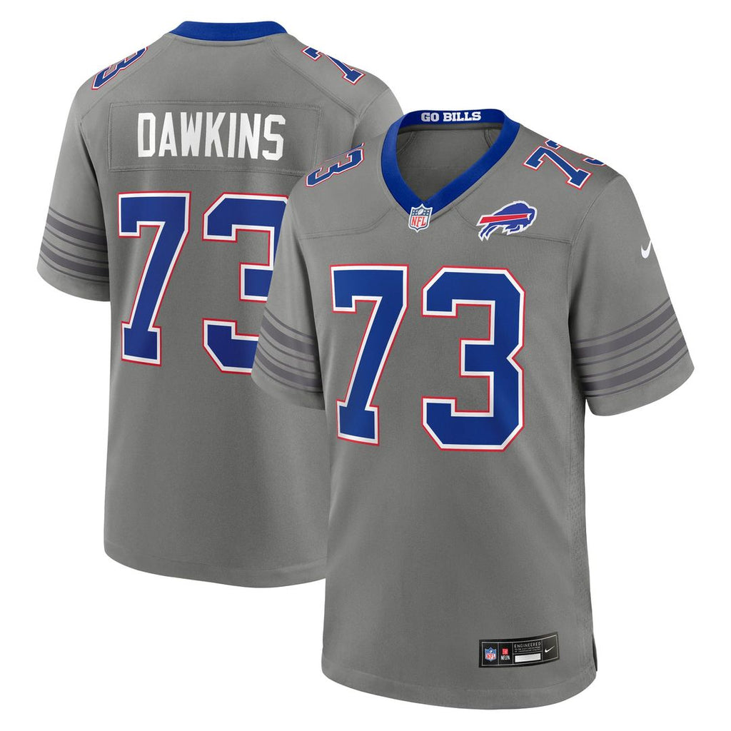 Dion Dawkins Buffalo Bills Nickel City Game Jersey - Gray