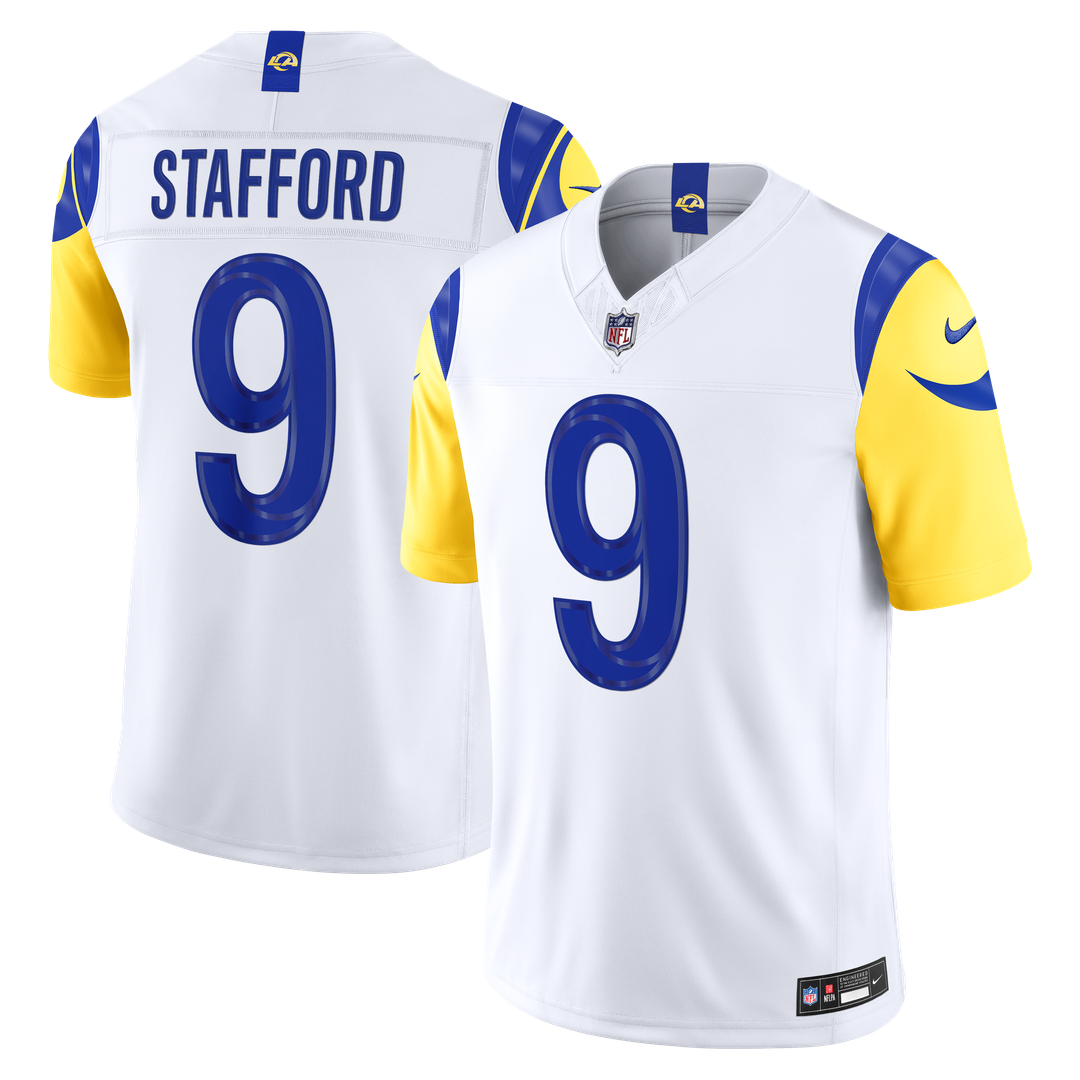 Matthew Stafford Los Angeles Rams Vapor F.U.S.E. Stitched Limited Jersey - Royal Blue