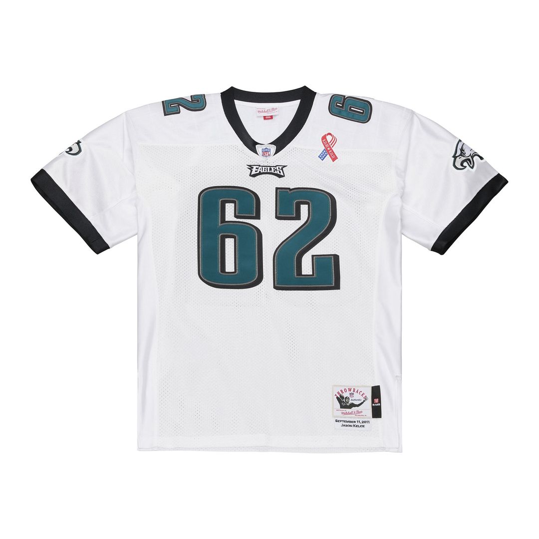 Jason Kelce Philadelphia Eagles 2011 Authentic Throwback Jersey - White
