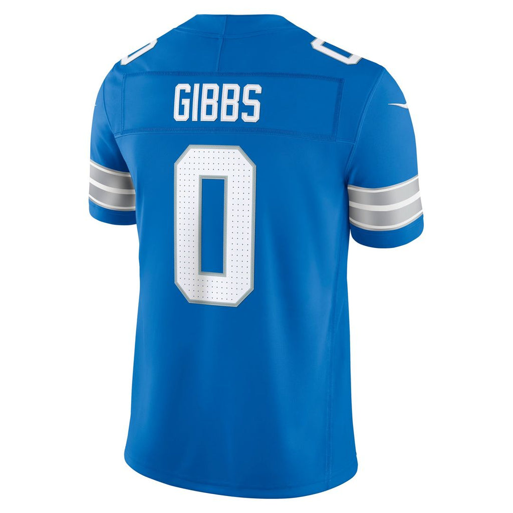 Jahmyr Gibbs Detroit Lions Vapor F.U.S.E. Stitched Limited Jersey - Blue
