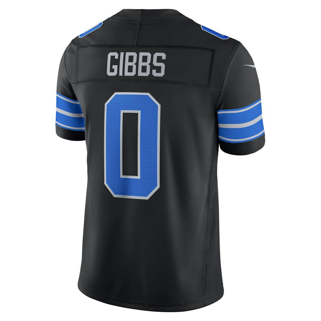 Jahmyr Gibbs Detroit Lions Vapor F.U.S.E. Stitched Limited Jersey - Blue