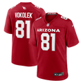Travis Vokolek Arizona Cardinals Game Jersey - Cardinal