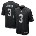 Taron Johnson Las Vegas Raiders Game Jersey - Black