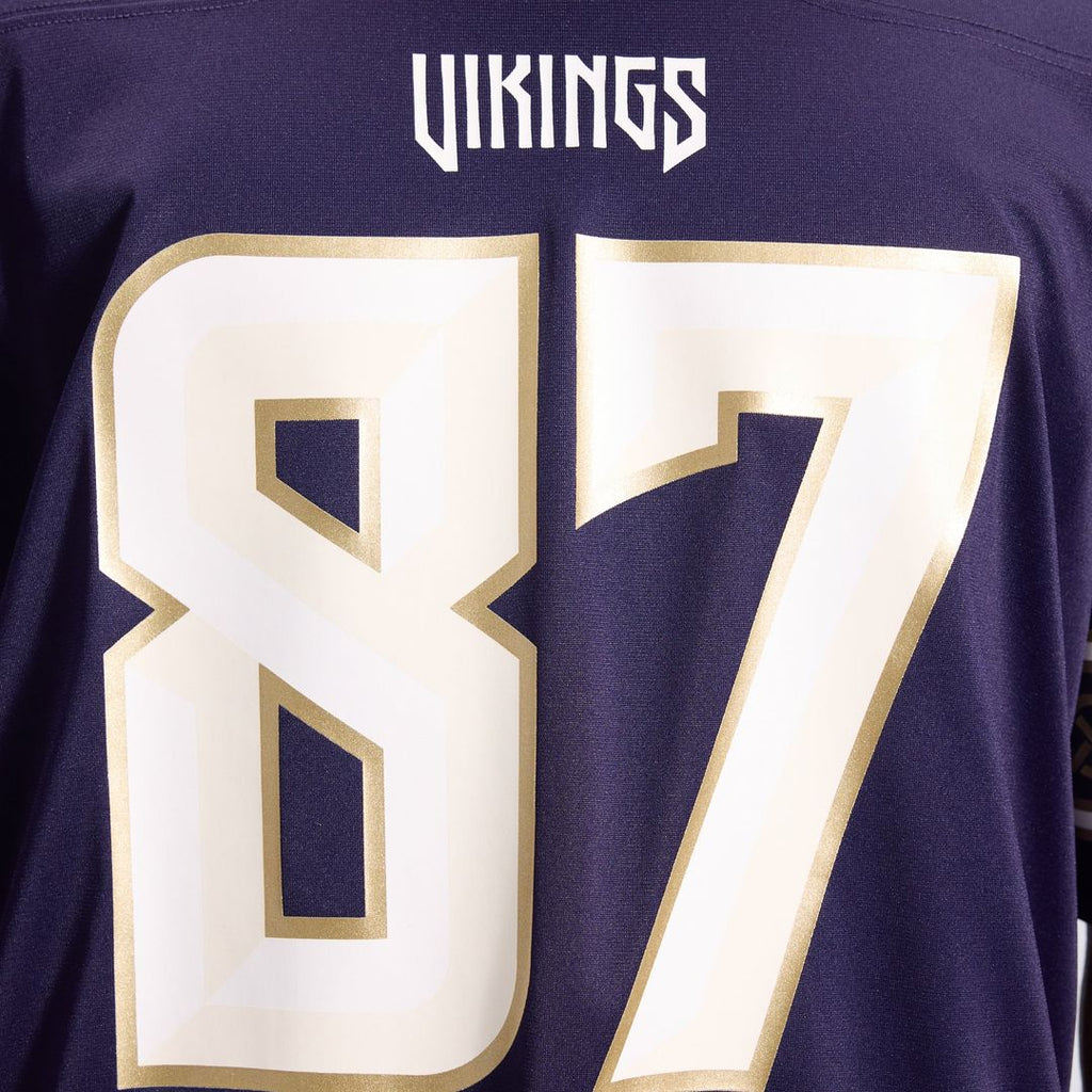 T.J. Hockenson Minnesota Vikings 2026 Rivalries Collection Game Jersey - Purple