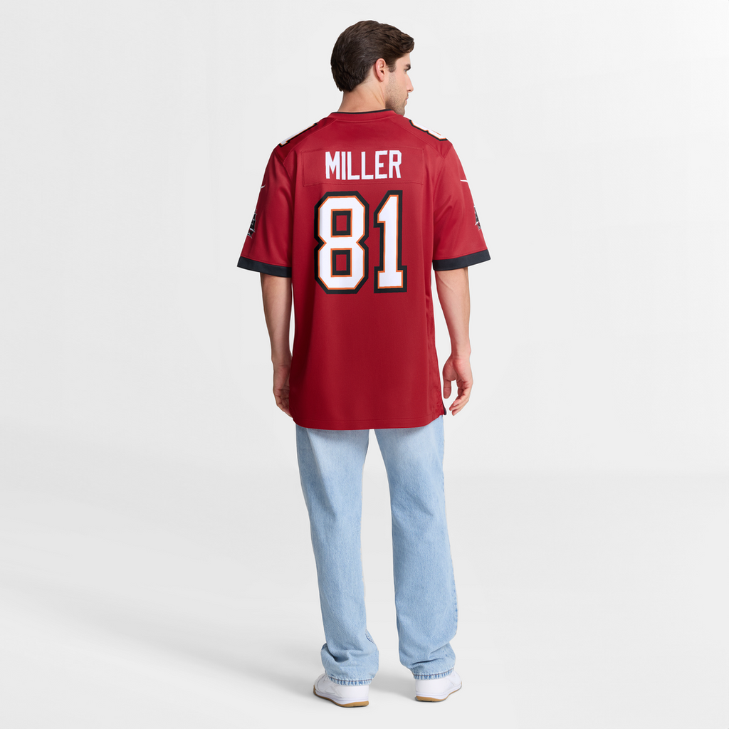 Ryan Miller Tampa Bay Buccaneers Game Jersey - Red