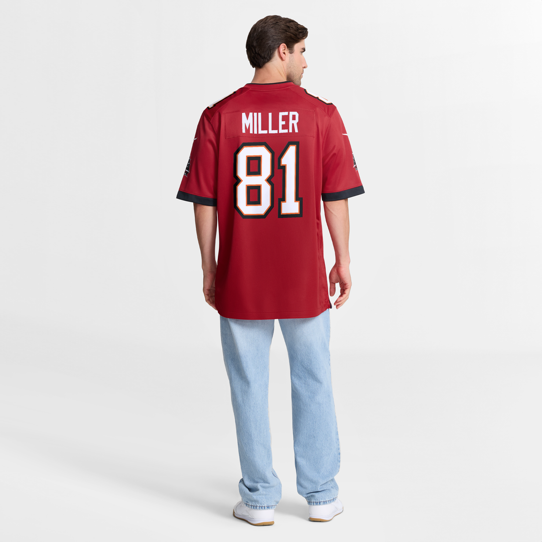 Ryan Miller Tampa Bay Buccaneers Game Jersey - Red